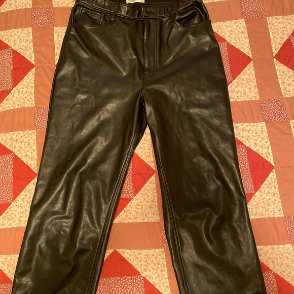 Abercrombie Ankle leather pants - Picture 2 of 3